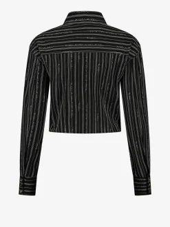 Blouse met logo patroon