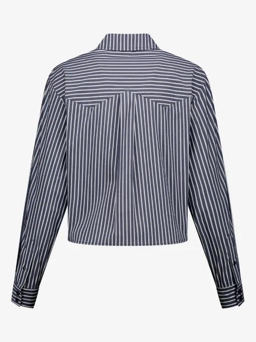Blouse met logo patroon