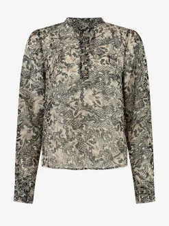 Blouse met slangen print