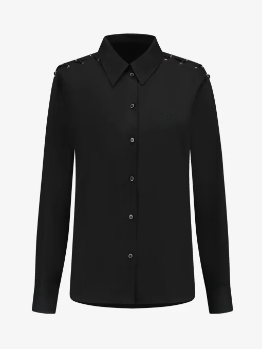 Blouse met veter