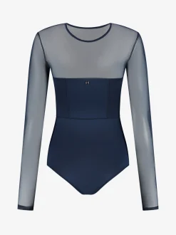 Body met mesh mouwen
