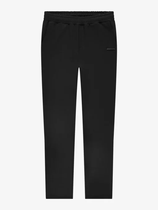 Broek met elastische tailleband en koord