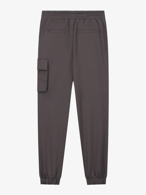 Broek met grote zijvak