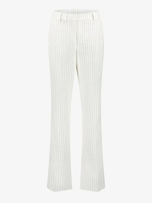 Broek met krijtstreep