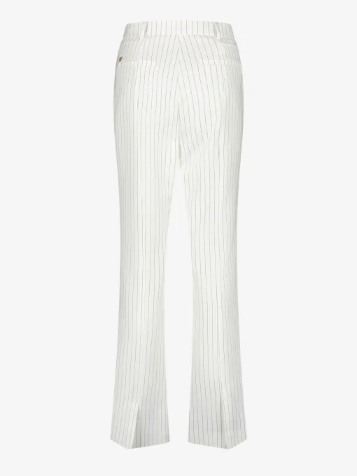 Broek met krijtstreep