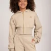 Cardigan met pailletten logo