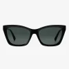 Cat-eye zonnebril met acetaat montuur