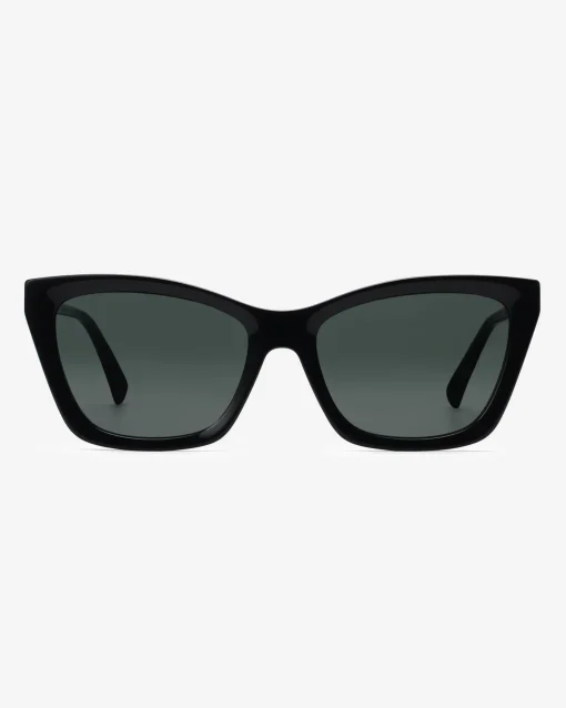 Cat-eye zonnebril met acetaat montuur