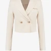 Cropped blazer