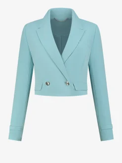 Cropped blazer