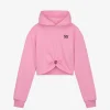 Cropped hoodie met ring