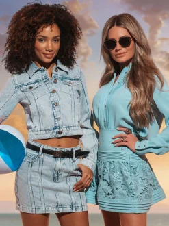 Denim rok