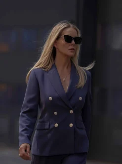 Double-breasted blazer