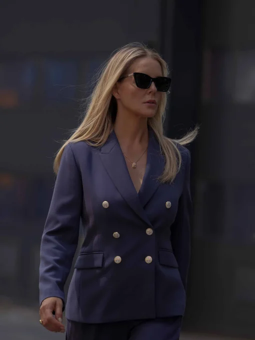 Double-breasted blazer