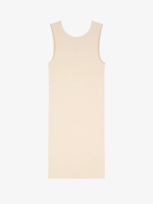 Fitted rib dress