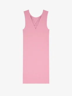 Fitted rib dress