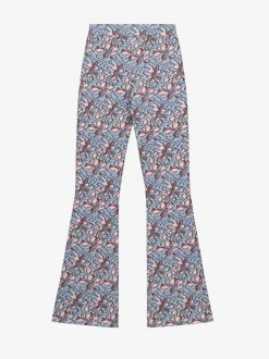 Flared broek met print