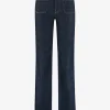 Flared jeans met high waist