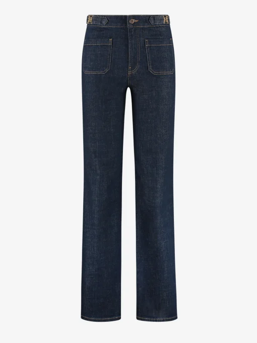 Flared jeans met high waist