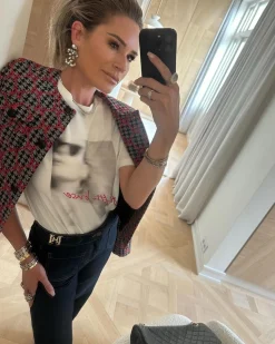 Flared jeans met high waist