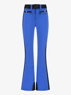 Flared ski broek met elastische riem