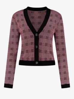 Geruit vest