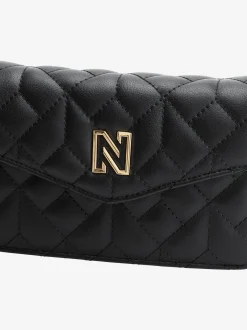 Gewatteerde schoudertas met N-logo