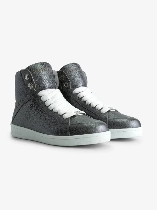 Hoge sneaker met glitters