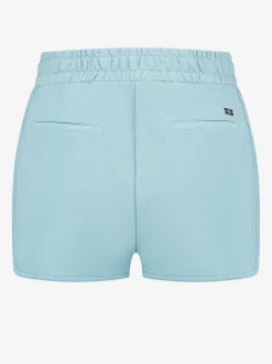 Jogging short met metalen logo