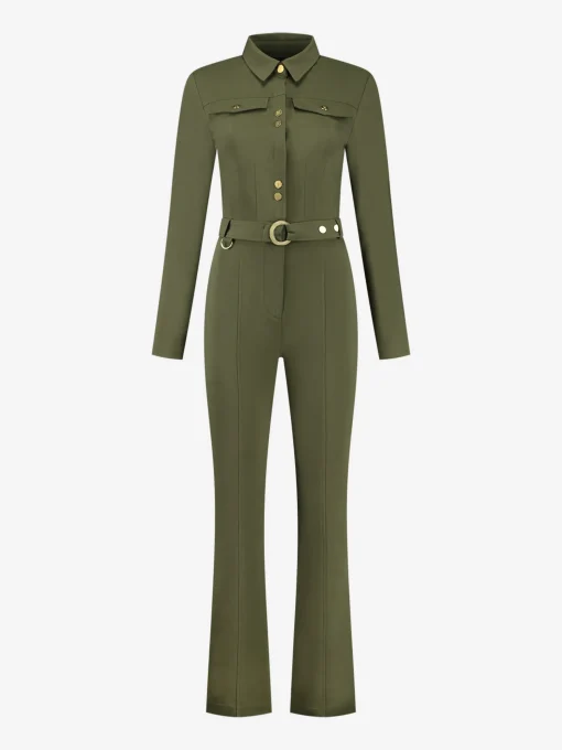 Jumpsuit met riem