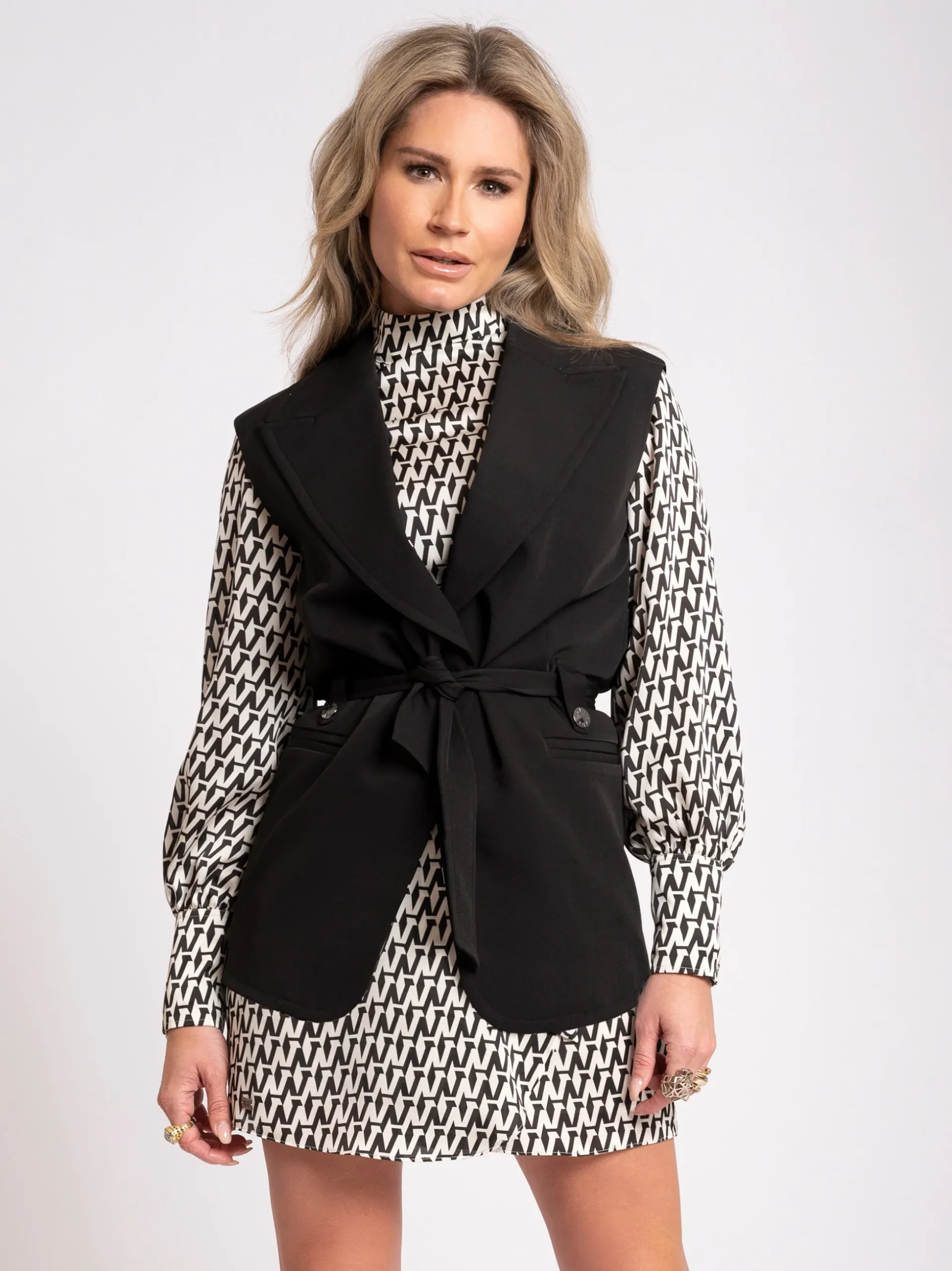 Jurk met All-over print