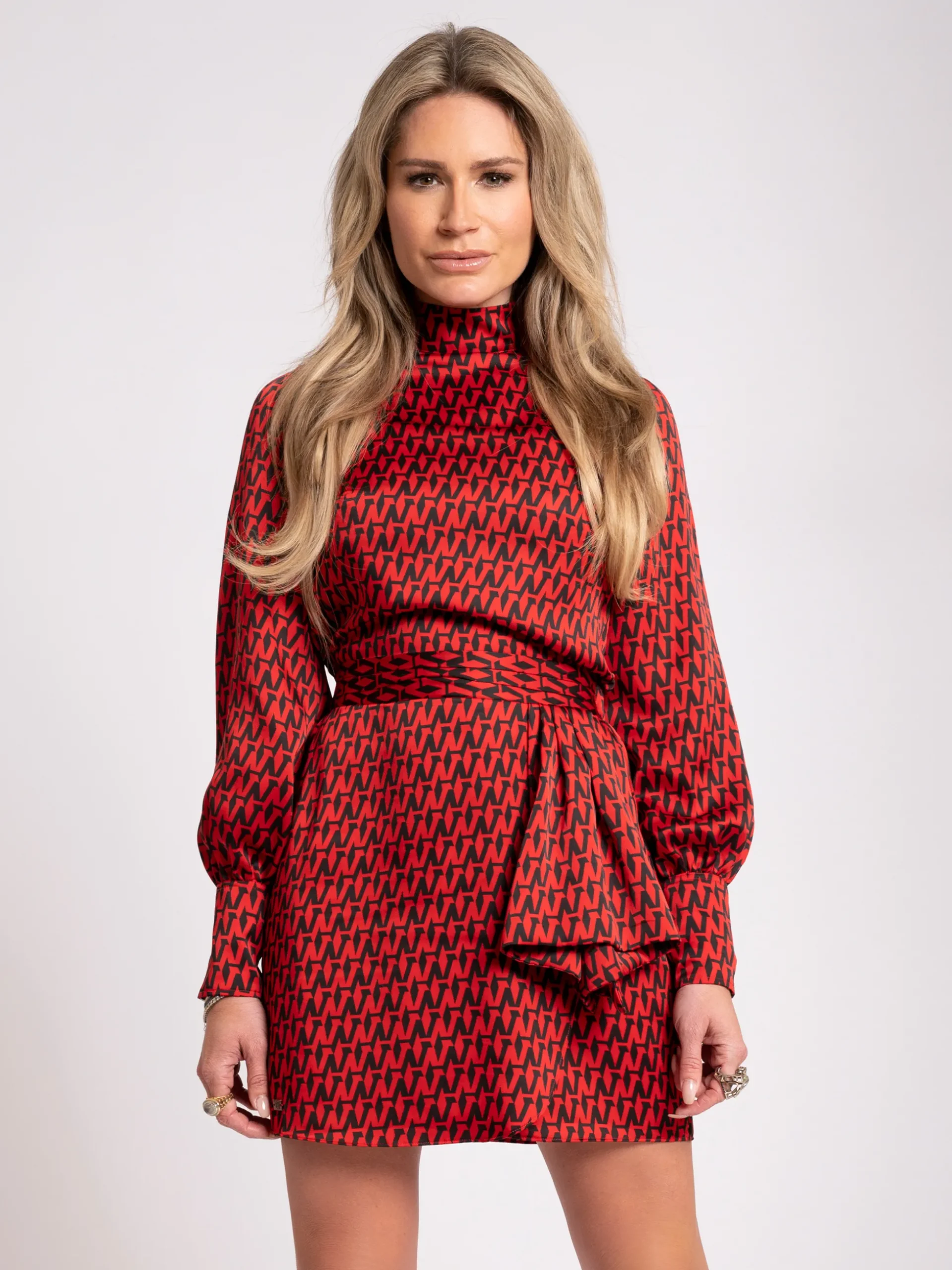 Jurk met All-over print