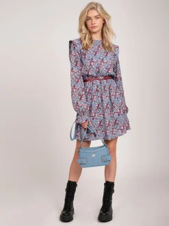 Jurk met logo patroon