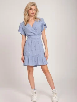 Jurk met logo patroon