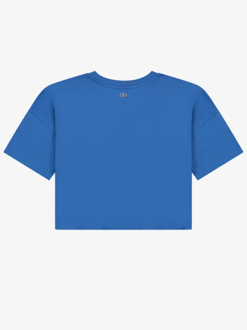 Korte T-shirt met NN print