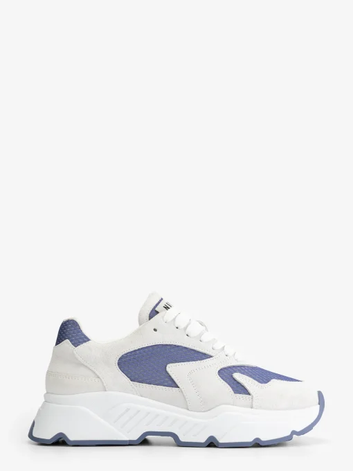 Lage sneakers met mesh