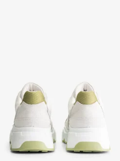 Lage sneakers met mesh