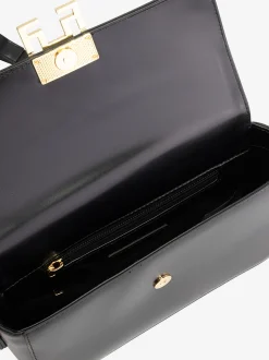 Leren-look tas met FH gesp
