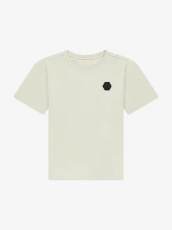 Losvallend T-shirt met N&N logo patch