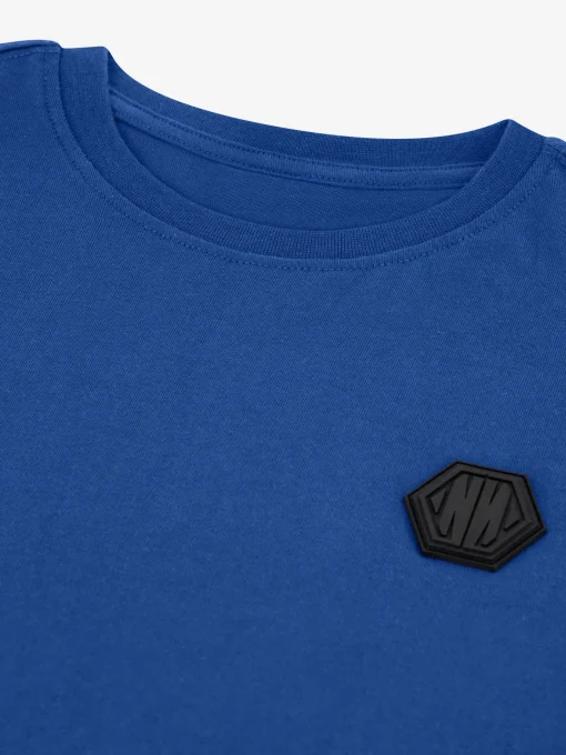 Losvallend T-shirt met N&N logo patch