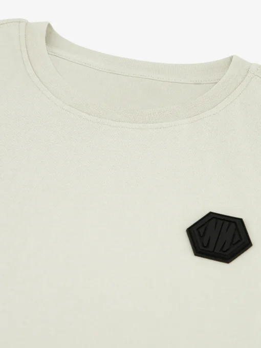 Losvallend T-shirt met N&N logo patch
