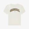 Losvallend T-shirt met print