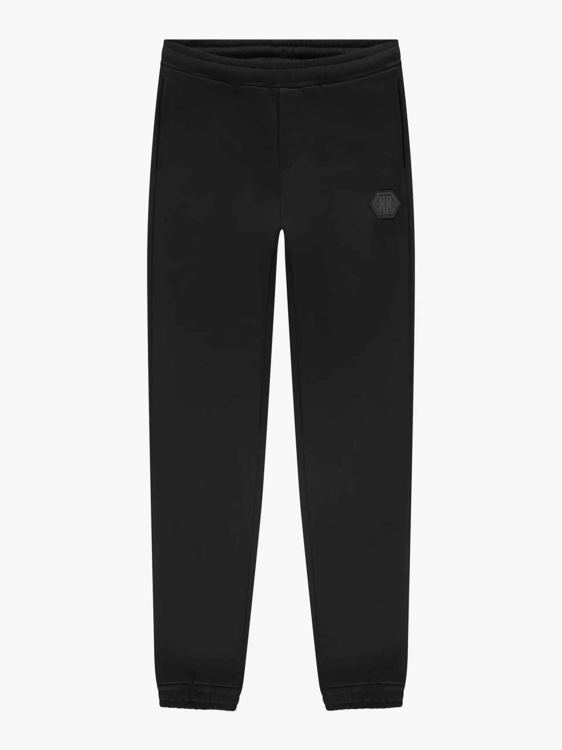 Losvallende joggingbroek met logo patch