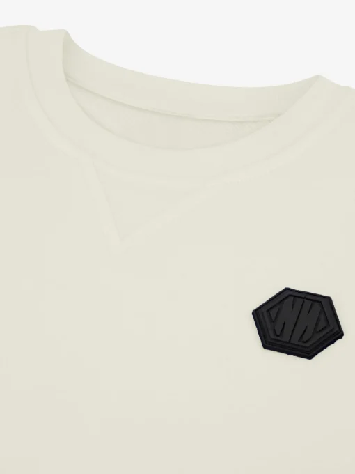 Losvallende trui met N&N logo patch