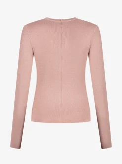 Lurex top with N slide