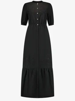 Maxi jurk met embroidery