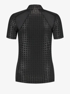Mesh top met N patroon