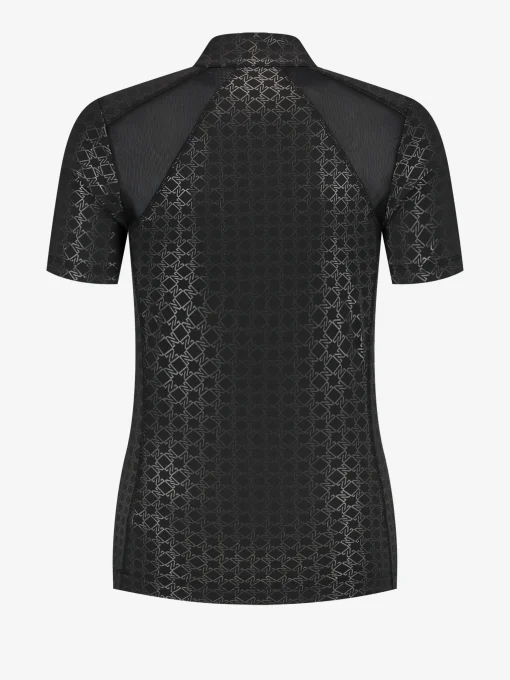 Mesh top met N patroon