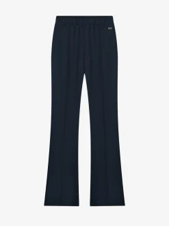 Mid rise flared broek