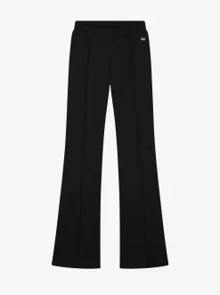 Mid rise flared broek